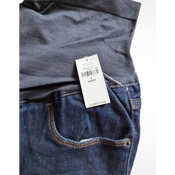Old Navy maternity full panel skinny jeans size 8 Short - Picture 6 of 7
